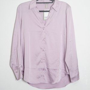 Lavender button down